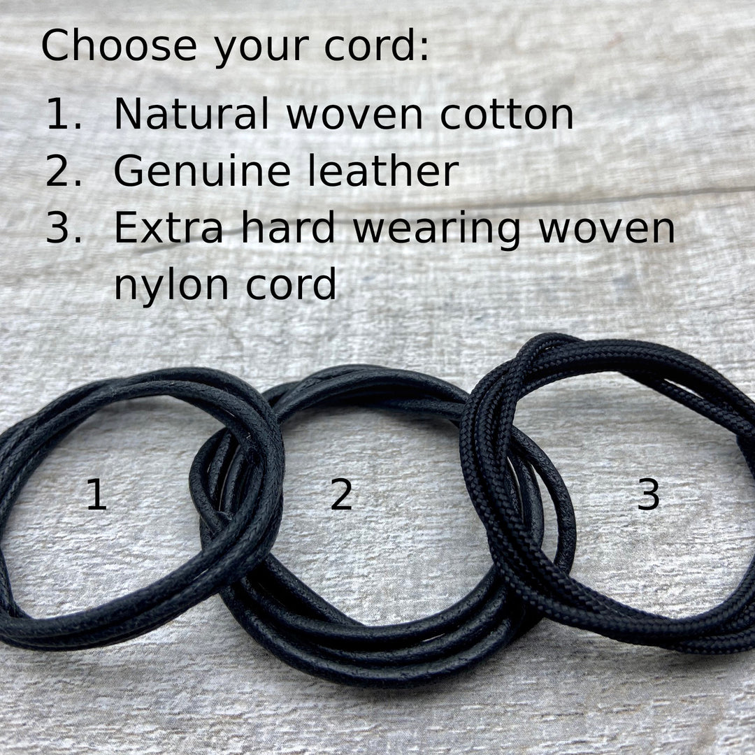 Personalised Glass Wrist Wrap Bracelet