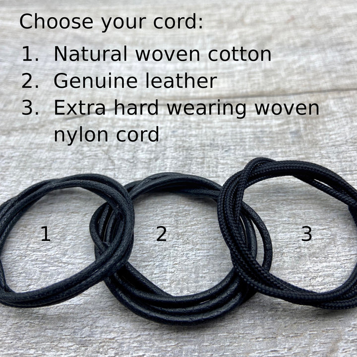 Personalised Glass Wrist Wrap Bracelet