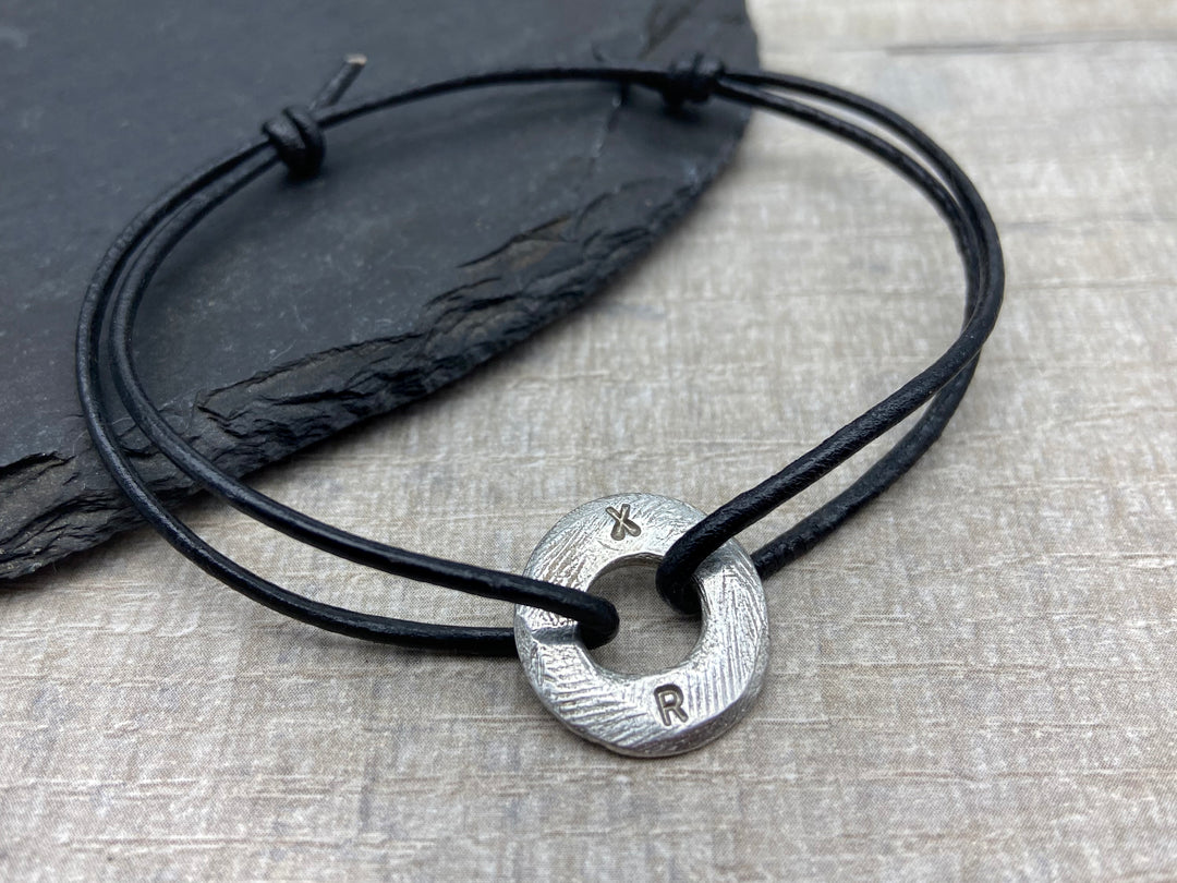 Personalised Love And Kisses Bracelet