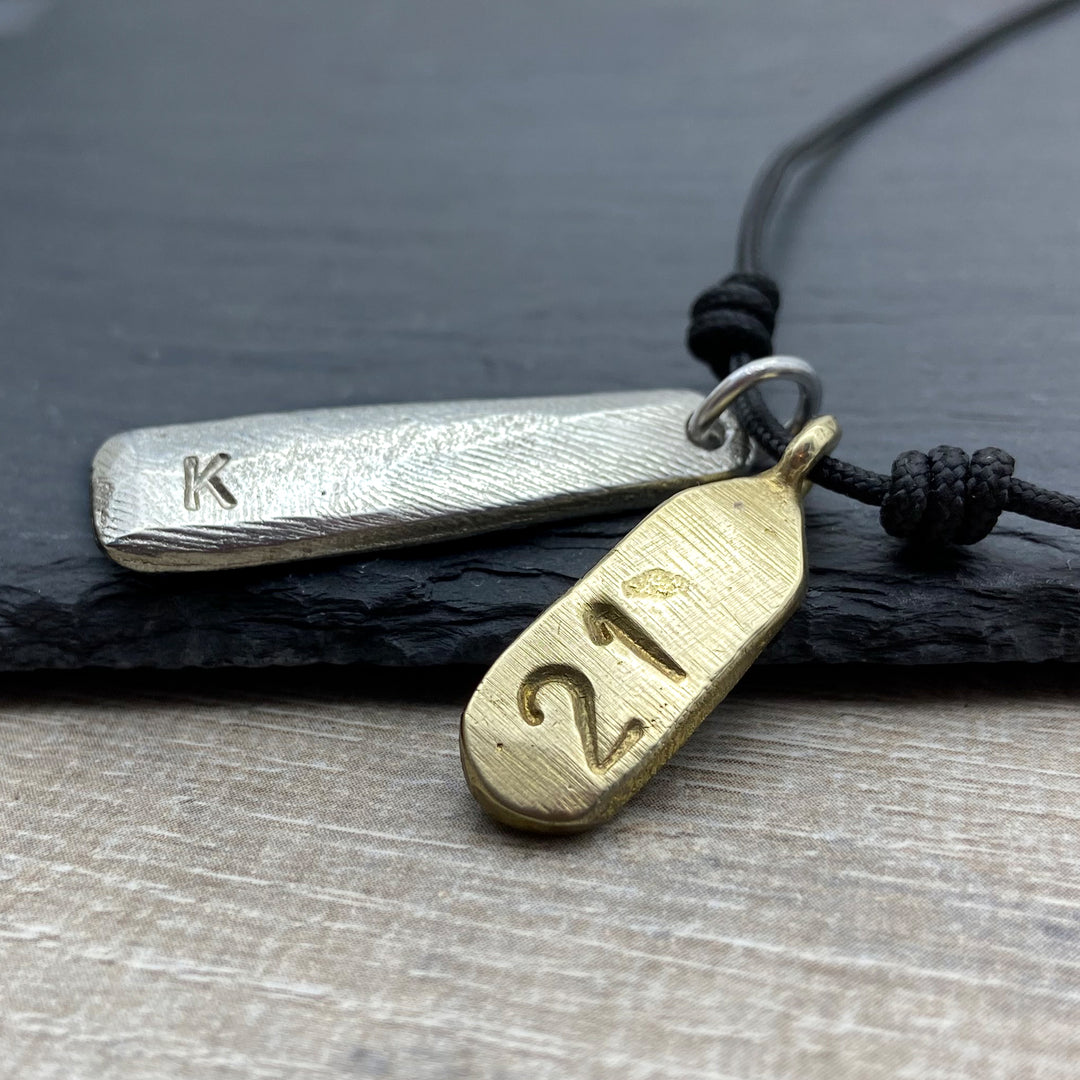 Personalised Mixed Tag Necklace