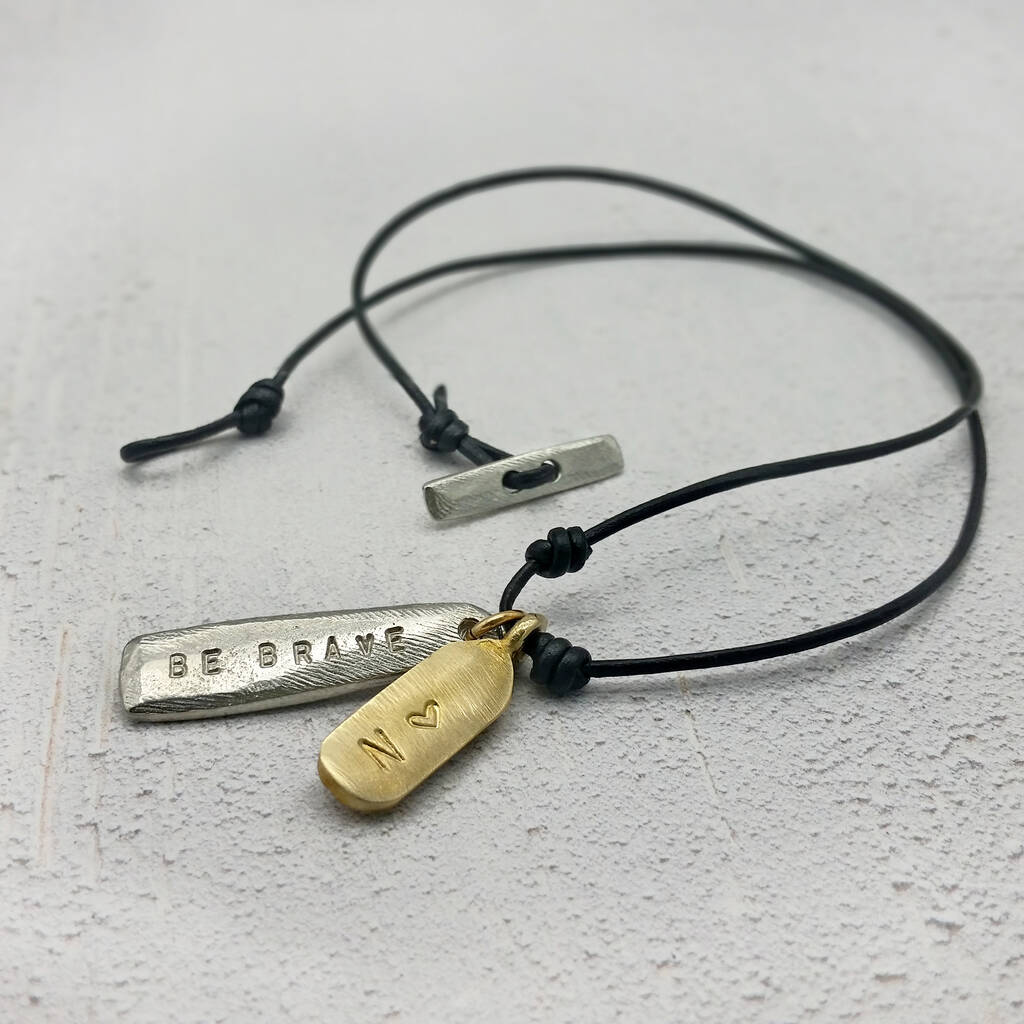 Personalised Mixed Tag Necklace