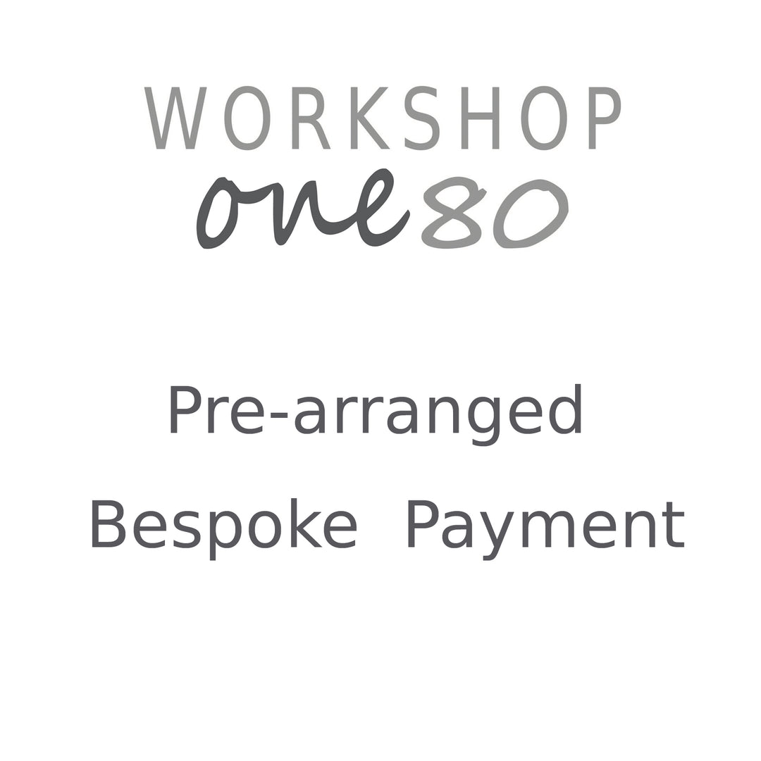 Pre-arranged bespoke payment