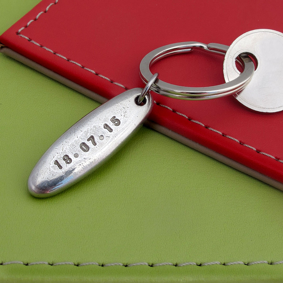 Personalised Pebble Keyring