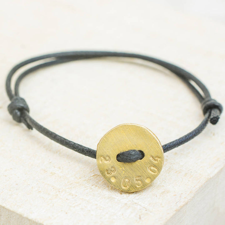 Personalised Button Bracelet