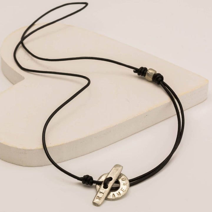Personalised Clasp Wrist Wrap or Necklace