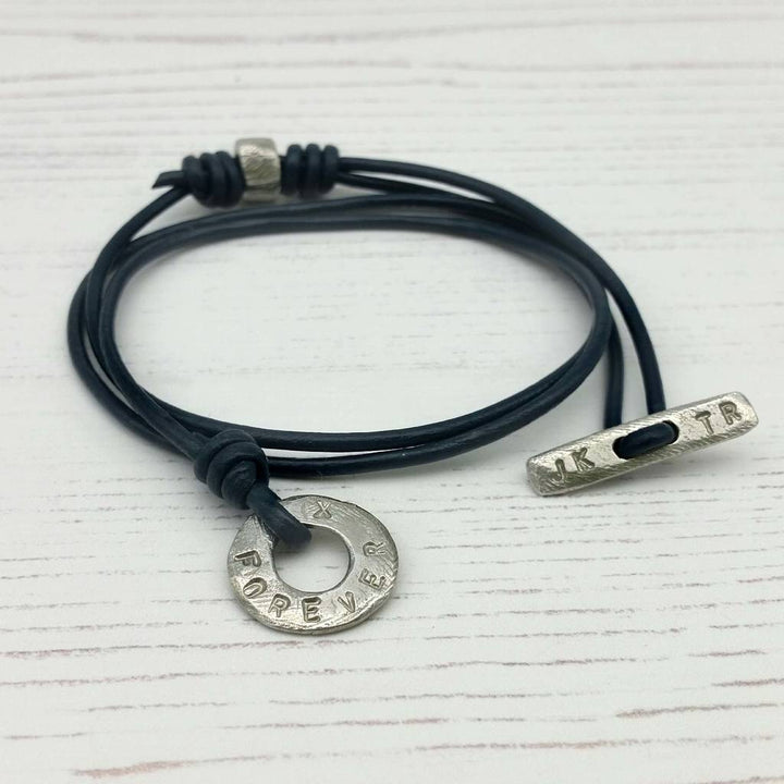 Personalised Clasp Wrist Wrap or Necklace