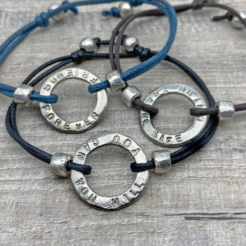 Personalised Eternity Friendship Bracelet