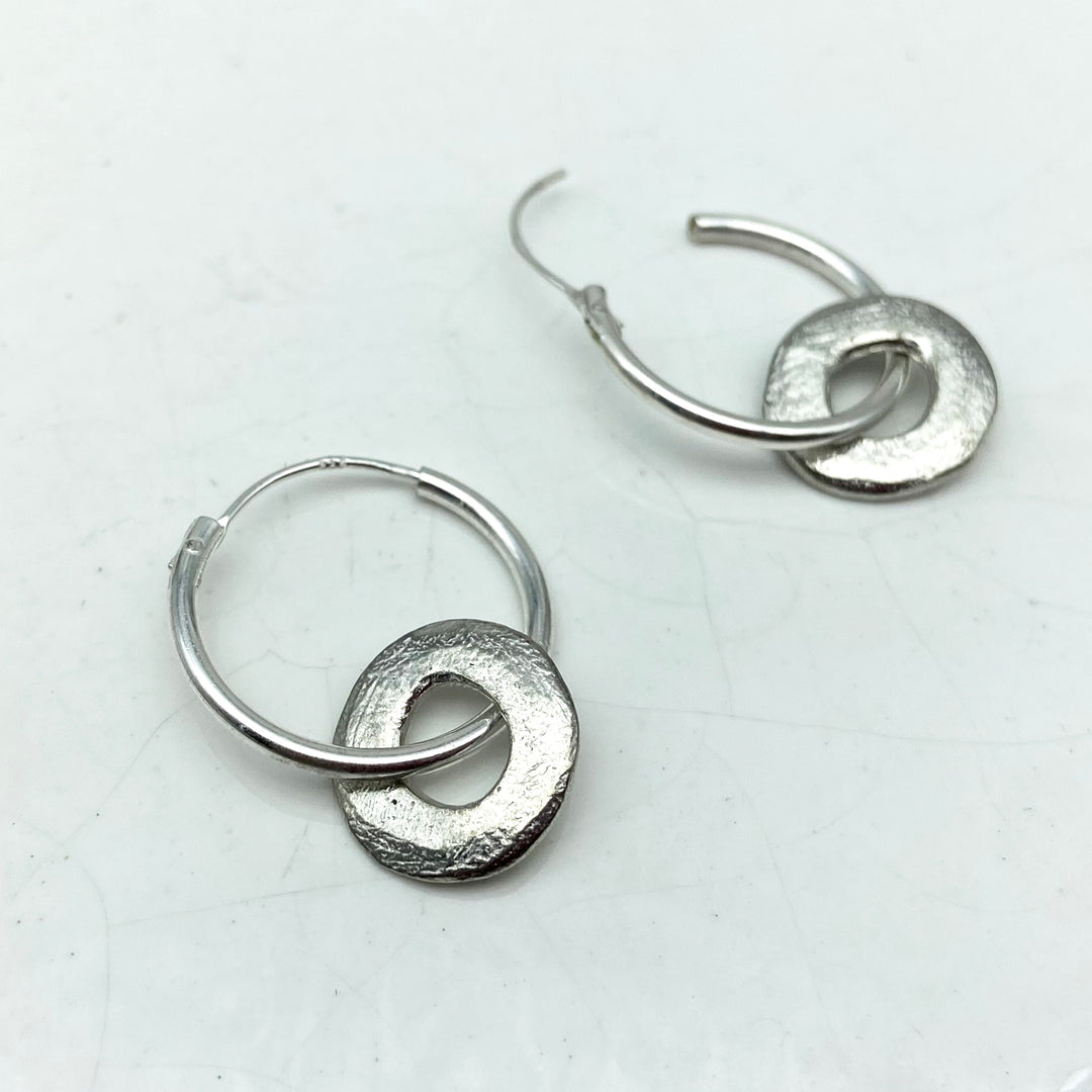 Small Hoop Silver Hoop